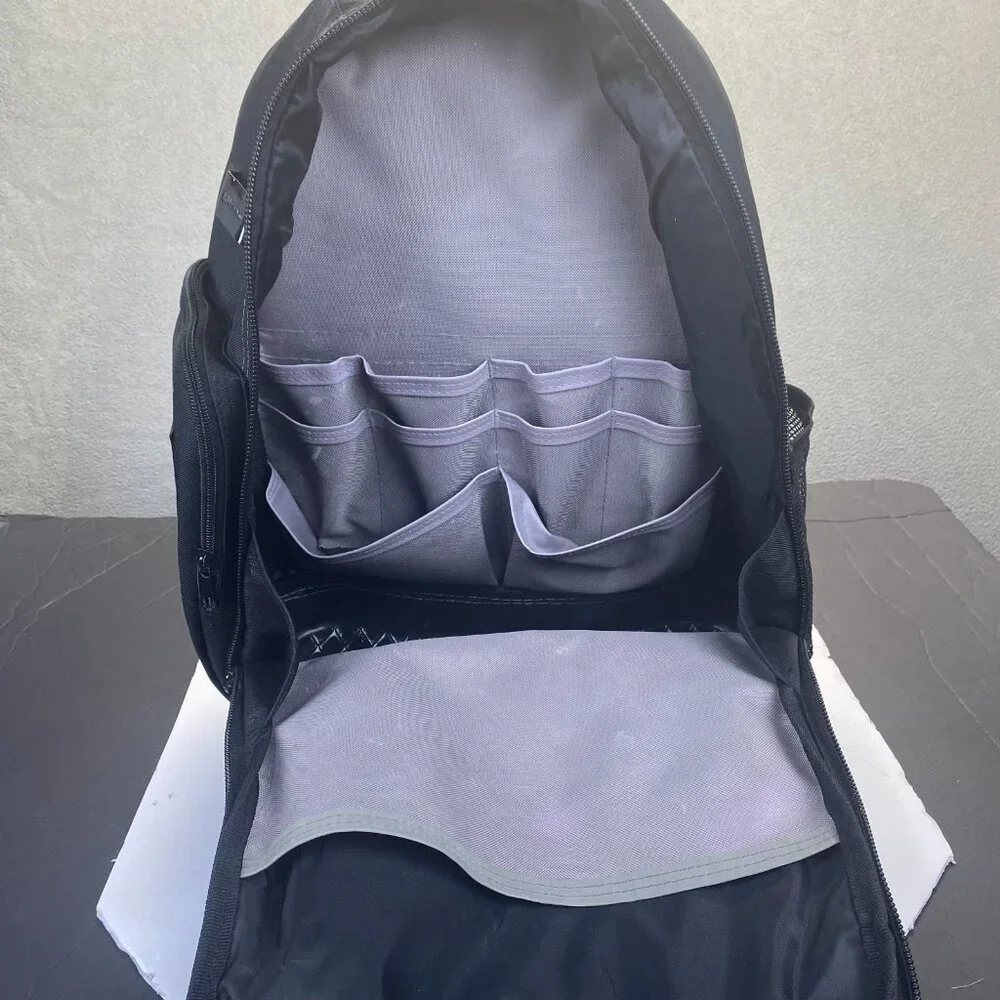 Husky Pro Tool Backpack Heavy Duty Rubber Bottom Storage Bag (H-68003-03)